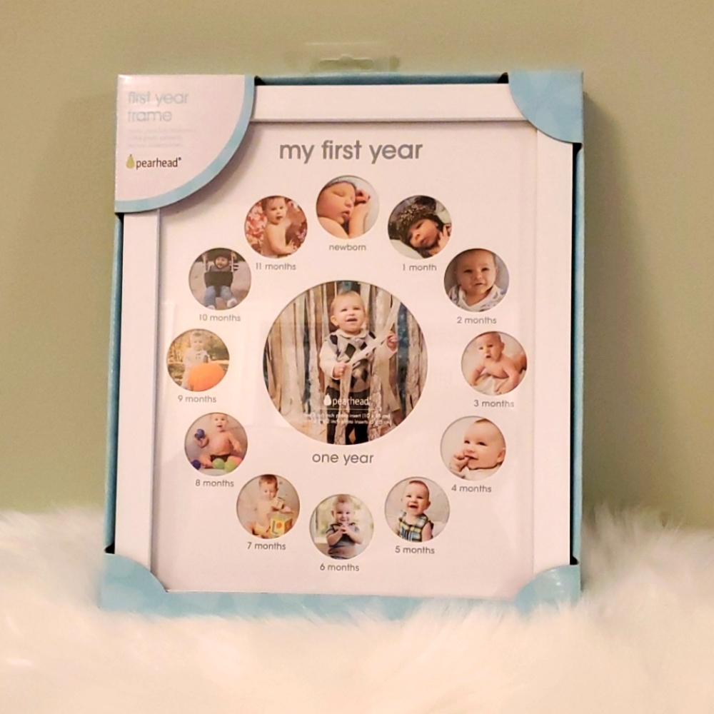 3/$30 - MY FIRST YEAR Picture Frame